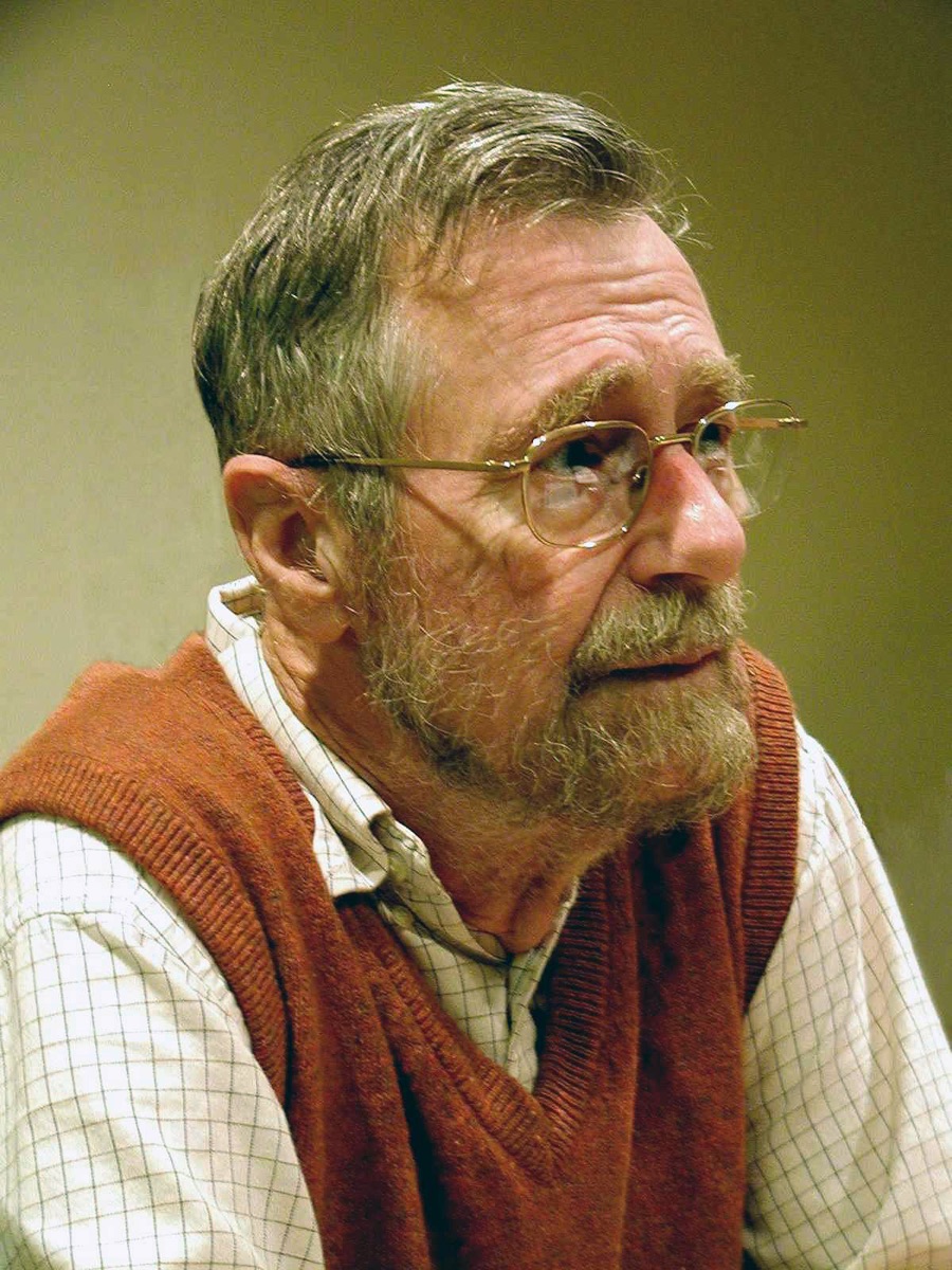 Portrait of Edsger W. Dijkstra.